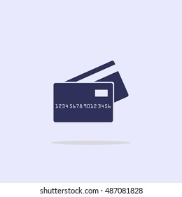 Credit card icon.