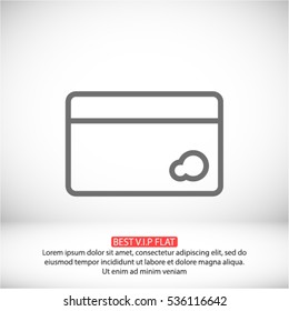 Credit card icon
