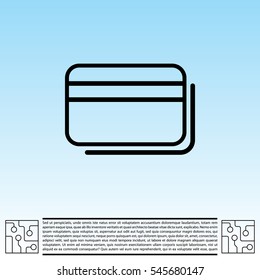 credit card icon