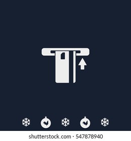 Credit card icon.
