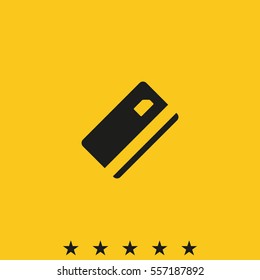 Credit card icon.