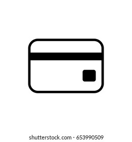 Credit card icon.