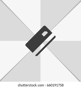 Credit card icon.