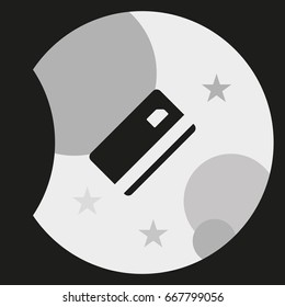 Credit card icon.