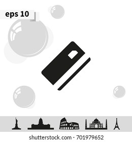 Credit card icon.