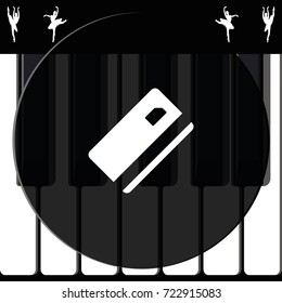 Credit card icon.