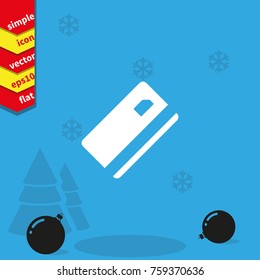 Credit card icon.