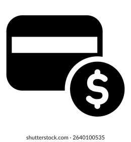 Credit Card icon design, simple vector illustration