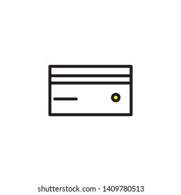 credit card icon design template