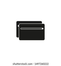 CREDIT CARD ICON DESIGN , VECTOR EPS10