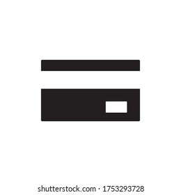 Plantilla de vectores de diseño de icono de tarjeta de crédito