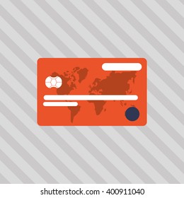 credit card icon  design, vector illustration