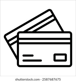 Credit Card Icon Element For Design