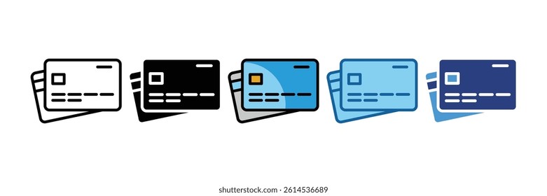 Credit Card Icon Element For Design