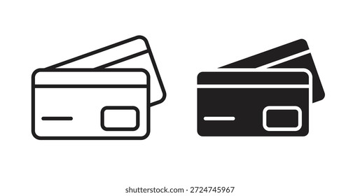 Ícone de cartão de crédito. sinal plano preenchido para conceito móvel e web design