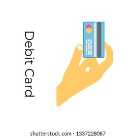 Credit Card icon, flat design.