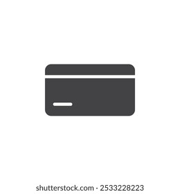 Credit card icon Flat simple outline set