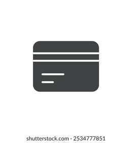 Credit card icon flat and simple set design