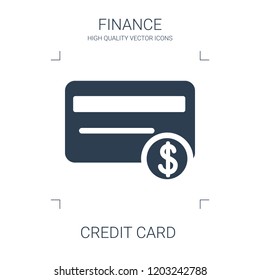 credit card icon. high quality filled credit card icon on white background. from finance collection flat trendy vector credit card symbol. use for web and mobile