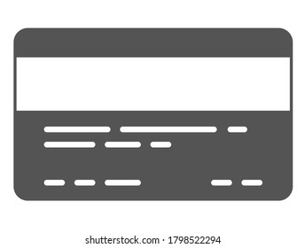 Icono de tarjeta de crédito - Vector