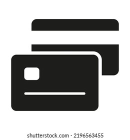 Icono de tarjeta de crédito. ilustración vectorial de tarjeta de pago de internet