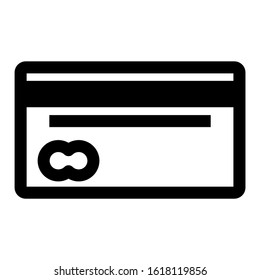 credit card icon isolated sign symbol vector illustration - high quality black style vector icons
