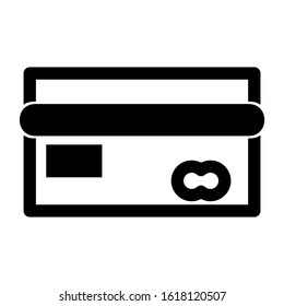 credit card icon isolated sign symbol vector illustration - high quality black style vector icons
