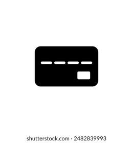 Credit card icon logo design. Credit card payment sign and symbol
