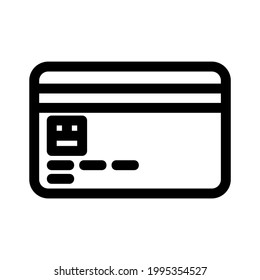 credit card icon or logo isolated sign symbol vector illustration - high quality black style vector icons
