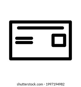 credit card icon or logo isolated sign symbol vector illustration - high quality black style vector icons
