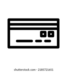 credit card icon or logo isolated sign symbol vector illustration - high quality black style vector icons
