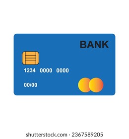 credit card icon logo vector design template