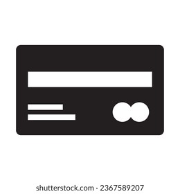credit card icon logo vector design template
