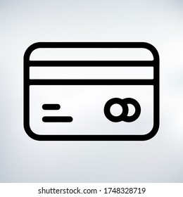 credit card icon mastercard symbol payment icon for web mobile app and presentation