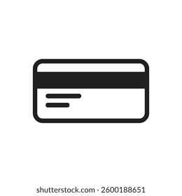 Credit card icon. Payment card icon. Money card icon, vector illustration