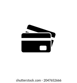 Credit card icon. Credit card payment sign and symbol