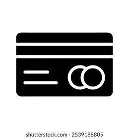 Credit Card Icon. Credit card payment icon vector. Customizable thin line illustration.  Editable stroke.