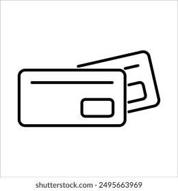 Credit Card Icon! Perfect for capturing the essence of online shopping and the modern retail experience, whether you're designing for a website, mobile app, marketing materials, or digital storefront.