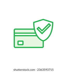Symbol auf Kreditkarte gesetzt. Kreditkartenzahlungssymbol