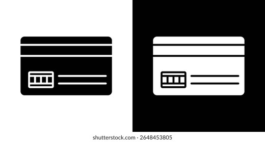 Credit card icon symbol collection. Flat vector stock illustration.