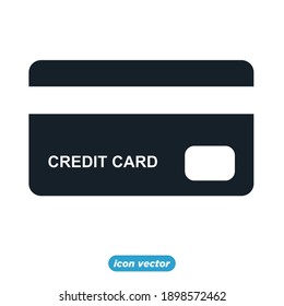 Credit Card icon template color editable. Atm symbol vector illustration for graphic and web design.