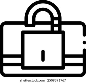 credit card icon. Thin Linear Style Design Isolated On White Background