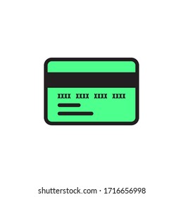Credit Card Icon In Trendy  Design Vector Eps 10