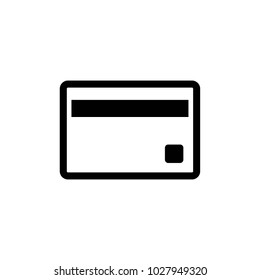 credit card icon vector