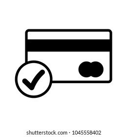 credit card icon vector