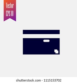 credit card icon vector