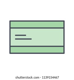 Credit card Icon Vector