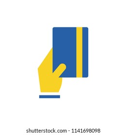 credit card icon vector