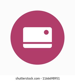 credit card icon vector