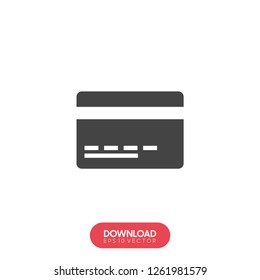 Credit Card Icon - Vector